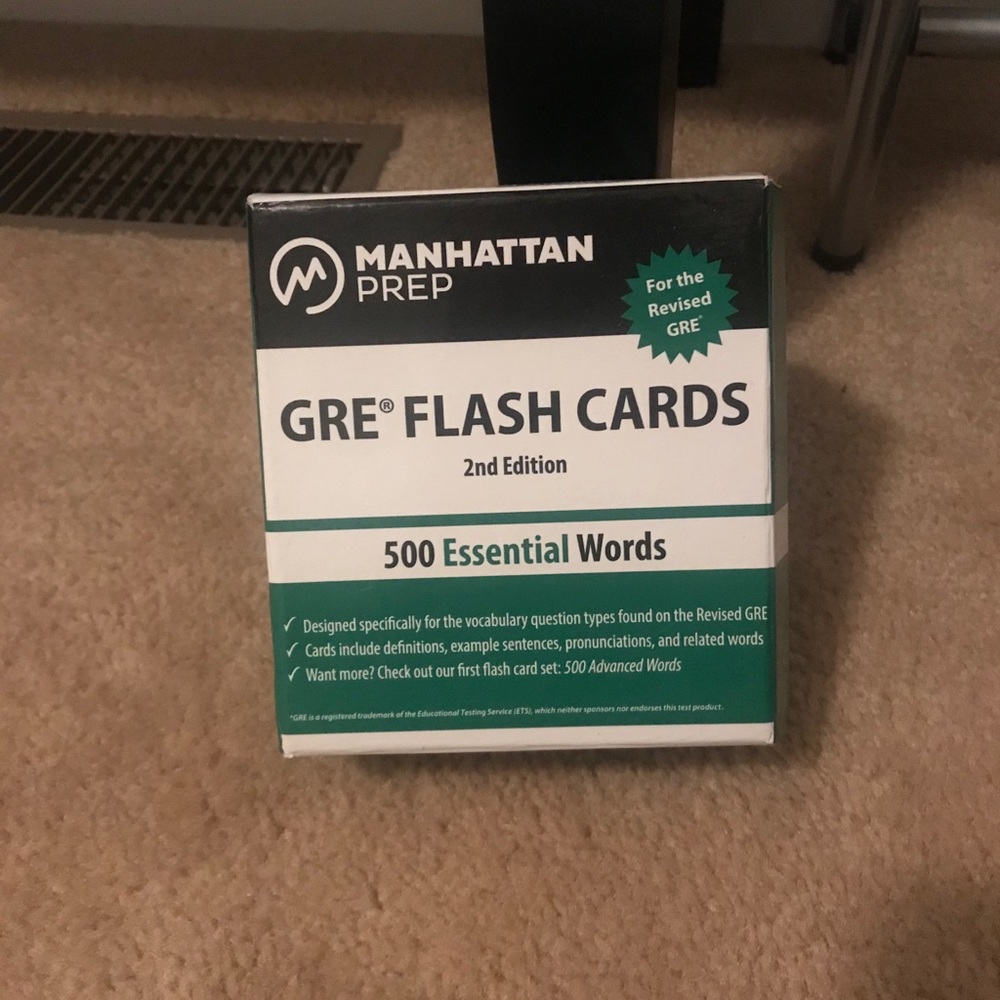 GRE Flashcards